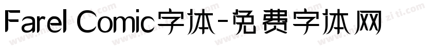 Farel Comic字体字体转换
